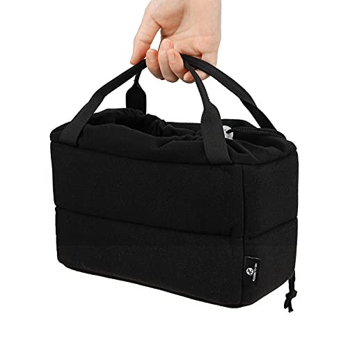 Funda interna acolchada para cámara SLR con divisores ajustables miniatura 3