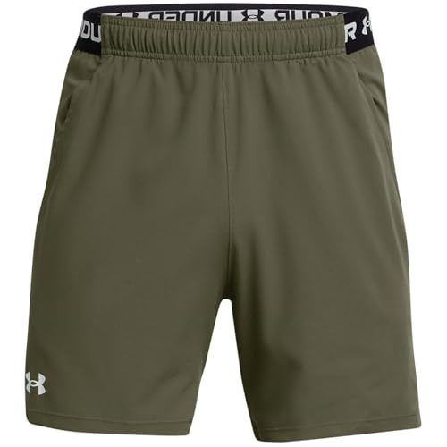 Short sport élastiqué Under Armour noir vêtement entraînement homme