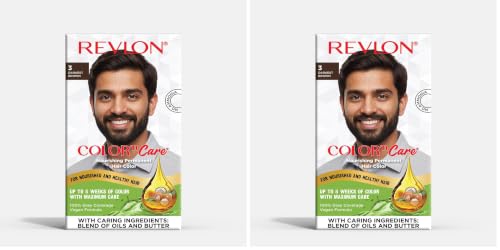 Image of Revlon Color'n Care Nourishing Permanent Hair Color for Men- 3.0 Darkest Brown (Pack of 2)