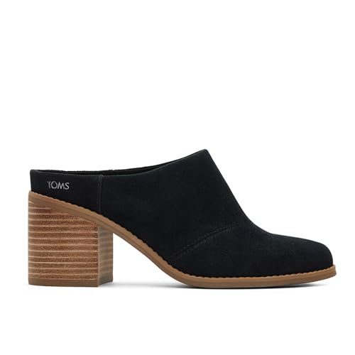 TOMS Women's, Evelyn Mule Black Suede