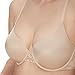 Maidenform DreamWire Underwire Bra, No-Poke Push-Up Bra, Moderate Coverage, Convertible T-Shirt Bra, Paris Nude, 36C
