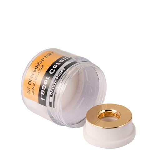 Laser Ceramic KT B2'' CON D28mm Fiber Laser Cutting Head Nozzle Holder H12 M11 for 0-5kW Precitec/WSX Laser Head