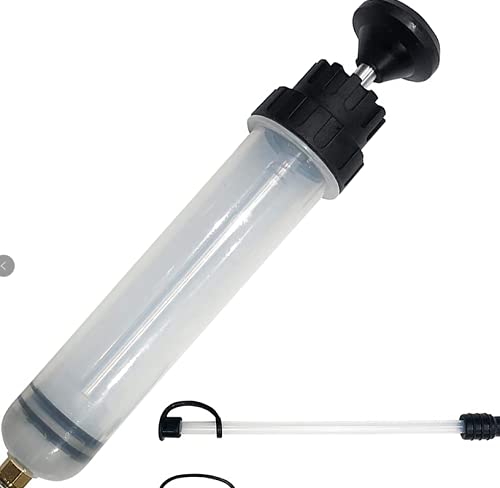 Aijichun 200Cc Fluid Extractor: Power Steering/Radiator/Gear Oil&Brake Fluid Extractor/Syringe Style Manual Automotive Pump Aijichun985855 #TOP1