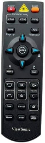 Replacement Remote Control Work for TV/Audio/Projector for Viewsonic Projector for PJD7383 PJD7583W PJD7382 PJD7400W