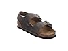 Birkenstock Men's Milano Sandal, Faded Kaki, 6 UK #5