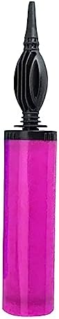 Just Party Hand Held Balloon Air Pump Party Decoration Item for Birthday/Anniversary/Party Decoration, Assorted Colour