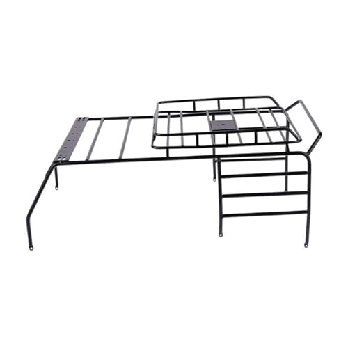 Preciss Detail Iron Roof Rack Luggage For Model Climbing Car Enhancing Realistic And Versatility Decoration Remote Control Roof