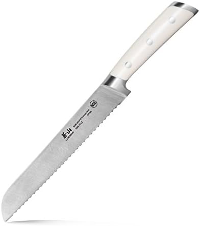 Cangshan S1 Series 59700 German Steel Forged Bread Knife, 8-Inch