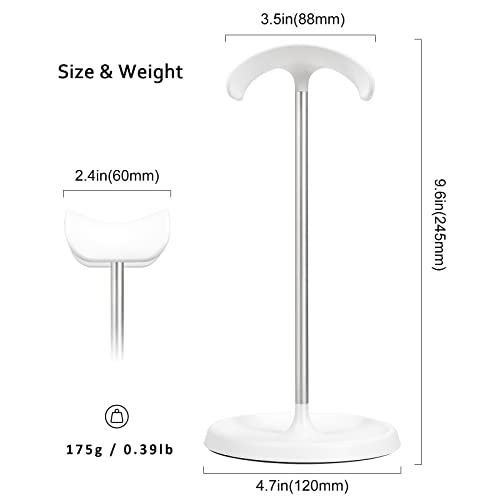 Qincoon HS0007 Headphone Stand, Curved Headset Stand thumb #5