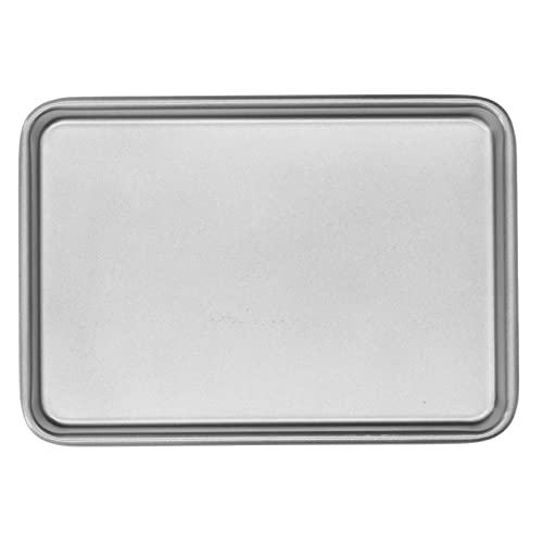 Plaque à pâtisserie rectangulaire en acier inoxydable grande taille pour gâteaux et biscuits - 5