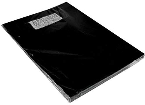 Contra Capa Encadernação, Mares 9377, Preto, A4, Pacote de 50