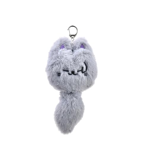 Image of PUCAPOCO JJK Keychain Kawaii Plush Anime Keychain Bag Charms for Purse Backpack Car Best Friend
