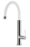 Elleci Dove Miscelatore Monocomando con Canna Girevole, Kera 96