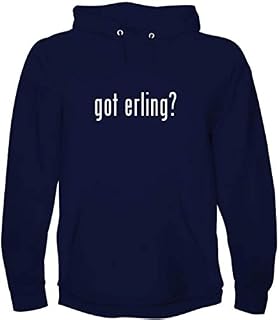 The Town Butler got Erling? - Men's Hoodie Sweatshirt, Navy, X-Large