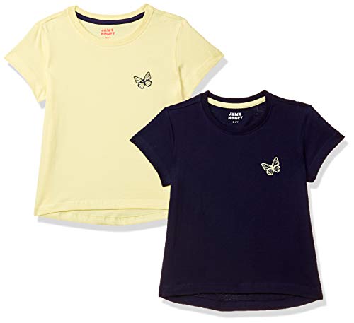 Image of Amazon Brand - Jam & Honey Girl's Regular Fit T-Shirt