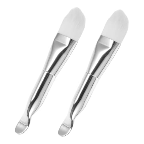 Beatifufu Bristle Mask Brush Scoop Spa Tools for Women's Face Mask Application Easy Precise