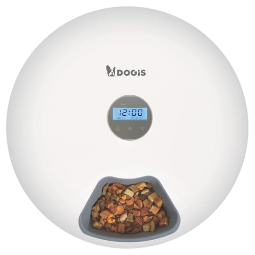 Sinergia Pet-Tech: Alimentadores Automáticos que Mimam Seu Animal 4 Alimentador Automático Pet Dogis Lite com Programador de Refeiçõe...