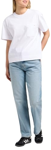 LEE - Jeans Damen - Relaxed Straight Fit - Rider Classic - Light The Way – Ansicht 4
