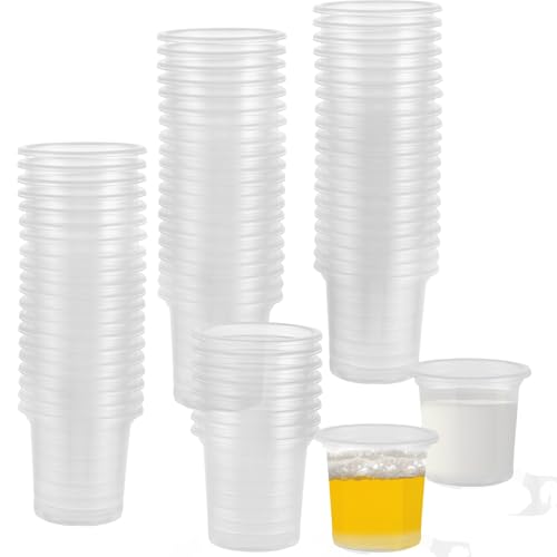 MUXHEL Juego de 1000 vasos de chupito de plástico, 20 ml/2 cl, vasos de plástico reutilizables, vasos de plástico transparentes, vasos de fiesta, vasos de chupito