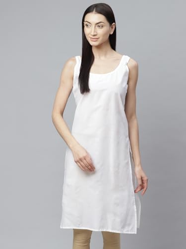 Image of Ada Womens Terivoile Cotton Suit Full Slip /Camisole (Pack of 2) A301831