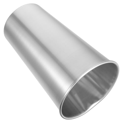 Seau à parapluie rond en aluminium grande capacité pour entrée élégante