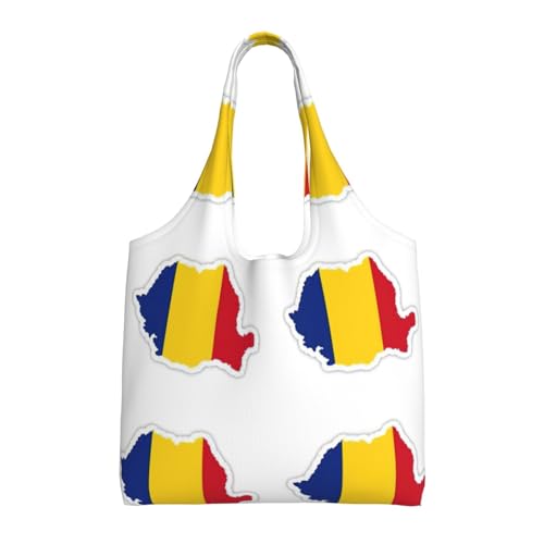 Sac fourre-tout en toile Roumanie pour vos courses et sorties