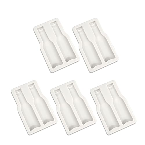 Beer Bottle Fondant Kitchen Baking Molds Portable Crafting Beer Bottle Silicone Molds for Fondant Chocolate Cake Decors Kitchen Baking Accessories - Image 9