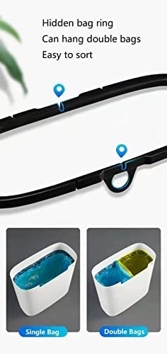 PantryAid Skiny Fit Design Trash Can | Automatic Motion Sensor Odorless | Simple Human Trash Can for Home Bathroom & Organic Kitchen Trash Can 11Ltr/3Gal