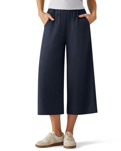 G4Free Wide Leg Cropped Yoga Pants