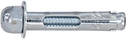 Hillman 1/4 in. Dia. x 2-1/4 in. L Steel Acorn Head Sleeve Anchors 40 pk