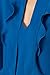Derek Lam Collective Rent the Runway Pre-Loved Ruffle Scarf Neck Blouse, Blue, 40