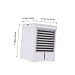 LOEFLIFA 1set Portable Usb Cooling Fan Mini Air Conditioner for Home Travel Compact Desk Air Cooler Water Tank Easy One-key for All Ages