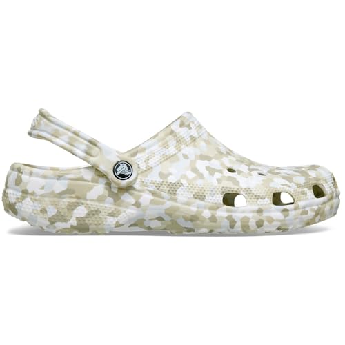 Image of Crocs Womens Classic Marbled Tie-dye Clogs