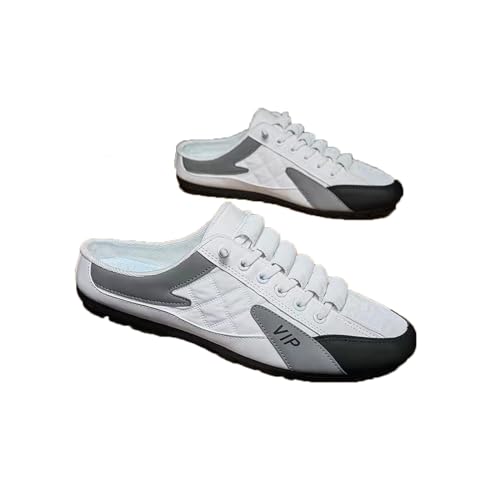 Modaflex Slip on Shoes,Stylish Slip,Stylish Slip-On Kicks,Slip on Sneakers Men,Comfortable Flat Shoes
