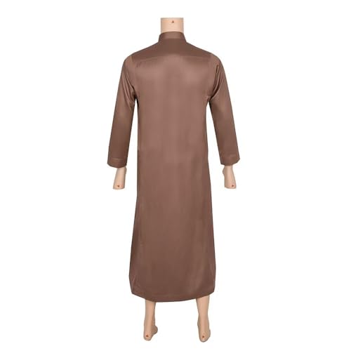 Men African Tradition Robe Suits Long Sleeve Dashiki Outfits Casual Islam Muslim Mens Clothes Kaftan Abaya for Men2