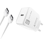 Cellularline USB-C Charger Kit 15W, Carica Velocemente e in Tutta Sicurezza i Device Samsung con Porta USB-C Compatibili con la Carica 15W, Lunghezza Cavo 100 cm, Bianco