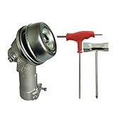 Ersatz-Arbeitskopf-Set mit Schraubenschlüssel, kompatibel mit FS260 Getriebe 4147 640 0104 FS311 FS360 FS460 für Reparatur und Wartung von Rasenwerkzeugen