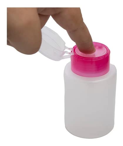 Porta Acetona Com Dosador Para Manicure E Pedicure 150ml