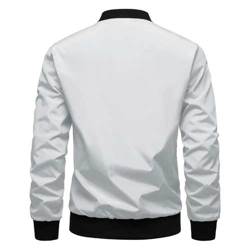 Lightweight Jacket Men Casual Bomber Flight Jackets Tactical Zipper Windbreakers Slim Fit Fall Spring Thin Cardigans3