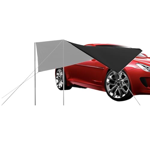 Toldo para coche, tienda de camping - cobertizo para exteriores | Toldo impermeable para acampar coche - Para vehículos sedán furgonetas autocaravanas pesca playa autobuses automóviles Suvs Cami