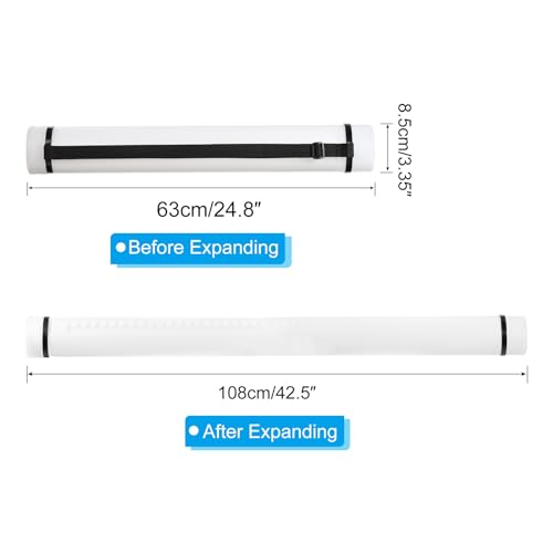 PATIKIL Extendable Poster Tubes with Strap - Image 2