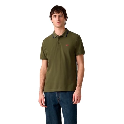Levis Hm Polo Wood Tipping Stripe Olive – Ansicht 1