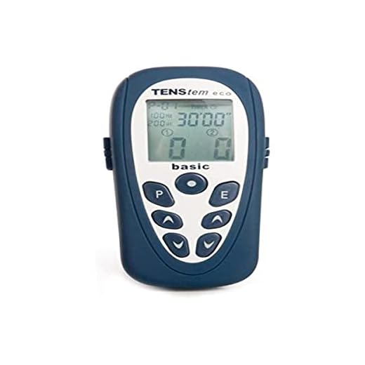 Queraltó Tens Eco Basic Ionto - Electro estimulador Portátil, Azul, 14 x 6.4 x 2.8 cm