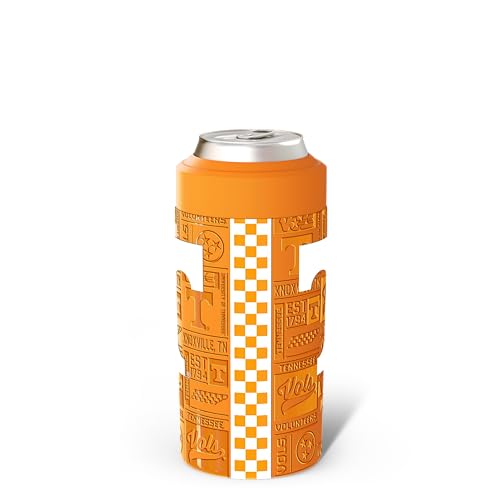 Image of Frost Buddy Universal Can Cooler - Fits 12 & 16 oz (Tennessee Vols | 3D) | 20x colder, cold up to 24 hrs | Fits slim cans & bottles | Sleek, lightweight design | No sweat, no condensation