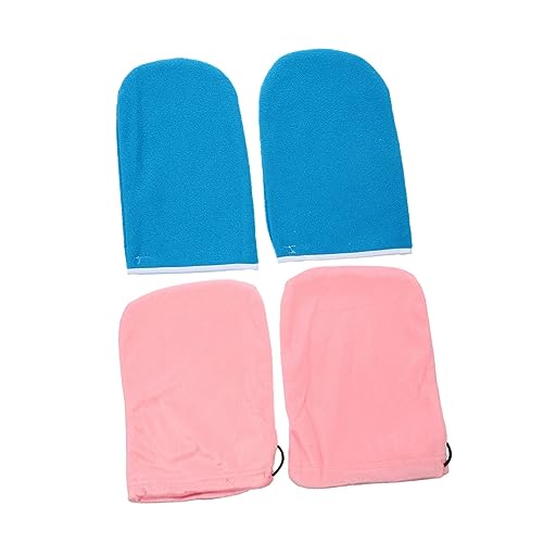 PLAFOPE Hand Therapy Gloves Paraffin Wax Mitts for Dry Hands Treatment Spa Home Use Random Style