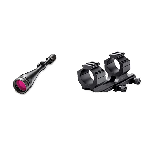 Burris Fullfield Ii 6.5-20X50 Scope, Ballistic Mil-Dot Reticle, Matte Black (200193) & Optics 410343 P.e.p.r. Riflescope Mount, Ideal Mounting Solution, Featuring Picatinny Ring Tops, Black, 1" #TOP30