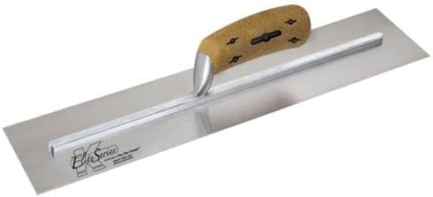 Kraft Tool CFE221K 16"x4" Elite Series Five Star Carbon Steel Cement Finish Trowel w/Cork Handle NEW!