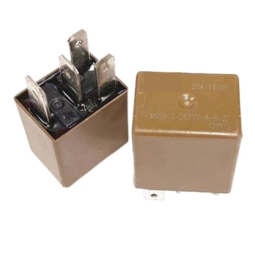 Relé de 12V CC CMA59-S-DC12V-AR-ZZ de 20A y 4 pines para automoción pack de 5 unidades 2