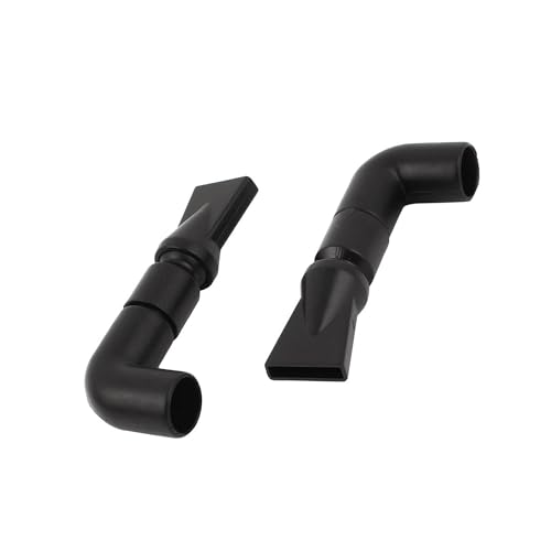 CAPASTEC Aquarium Nozzle Water Outlet,Aquarium Pump Flare Duckbill Nozzle Water Outlet Pipe for Aquarium Fish Tank, 5/8Inch(Black,2Pcs)