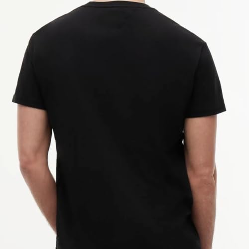 Tommy Jeans Baby - Jungen TJM Reg Linear Logo Tee EXT Dm0dm20744 S/S T-Shirt, Schwarz, S EU – Ansicht 2